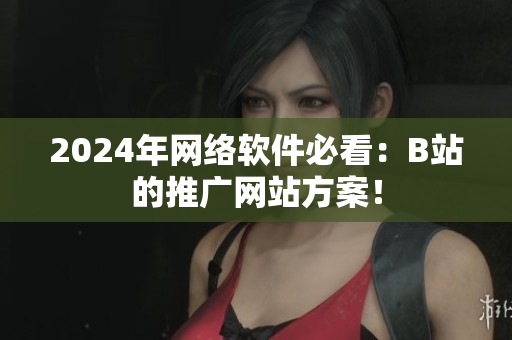 2024年网络软件必看：B站的推广网站方案！