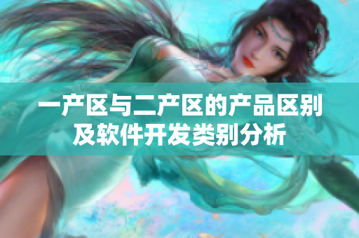 一产区与二产区的产品区别及软件开发类别分析