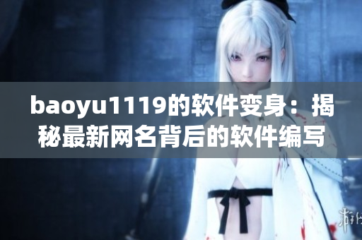 baoyu1119的软件变身：揭秘最新网名背后的软件编写技巧
