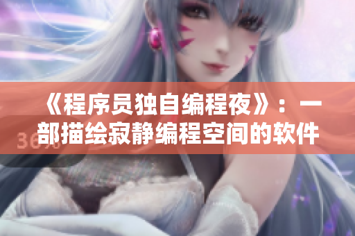 《程序员独自编程夜》：一部描绘寂静编程空间的软件开发剧