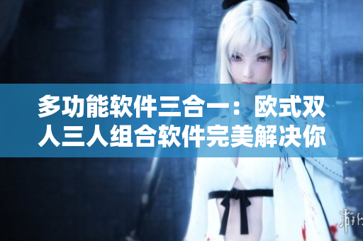 多功能软件三合一：欧式双人三人组合软件完美解决你的需求