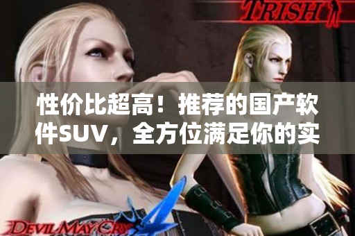 性价比超高！推荐的国产软件SUV，全方位满足你的实用需求
