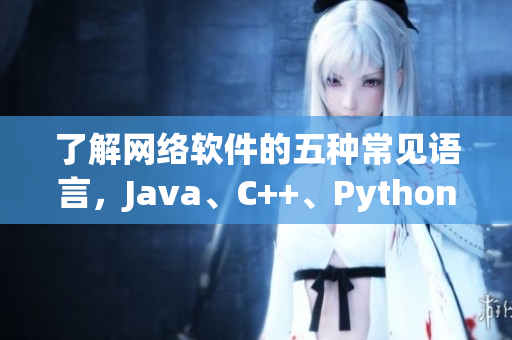 了解网络软件的五种常见语言，Java、C++、Python等科普