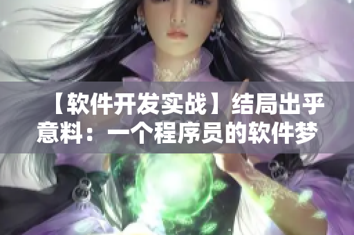 【软件开发实战】结局出乎意料：一个程序员的软件梦想之旅