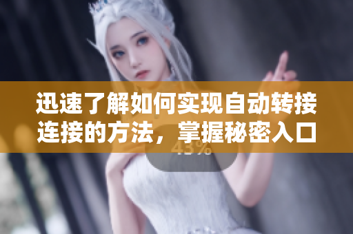 迅速了解如何实现自动转接连接的方法，掌握秘密入口3秒入场技巧