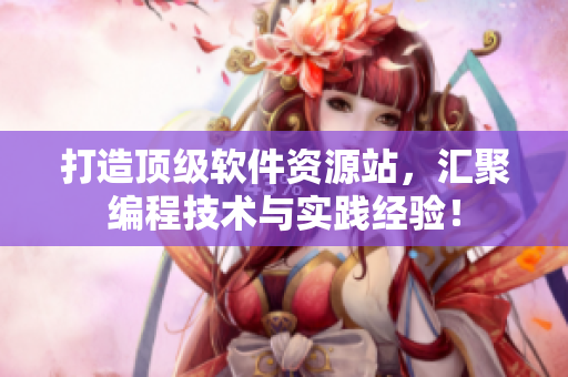 打造顶级软件资源站，汇聚编程技术与实践经验！