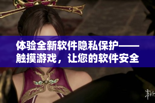 体验全新软件隐私保护——触摸游戏，让您的软件安全无忧！