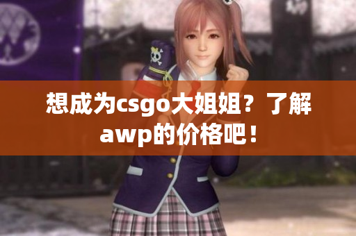 想成为csgo大姐姐？了解awp的价格吧！