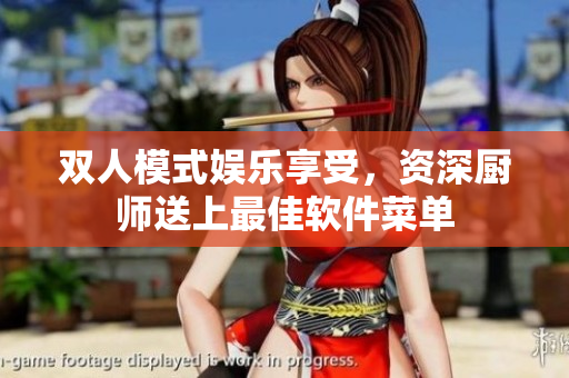 双人模式娱乐享受，资深厨师送上最佳软件菜单