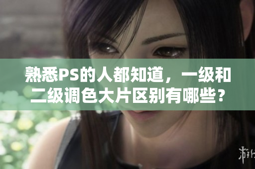 熟悉PS的人都知道，一级和二级调色大片区别有哪些？