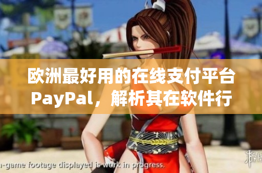 欧洲最好用的在线支付平台PayPal，解析其在软件行业的应用