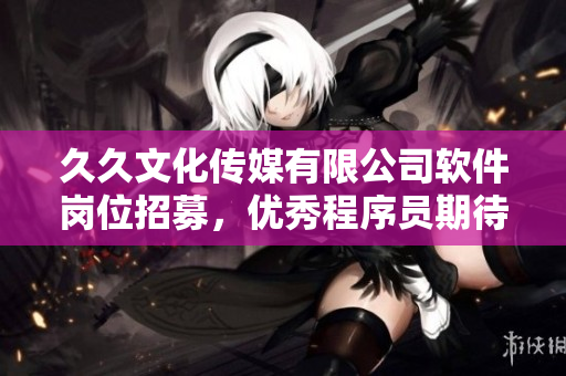 久久文化传媒有限公司软件岗位招募，优秀程序员期待加入！