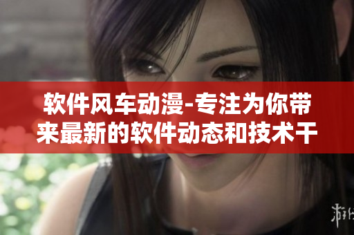 软件风车动漫-专注为你带来最新的软件动态和技术干货