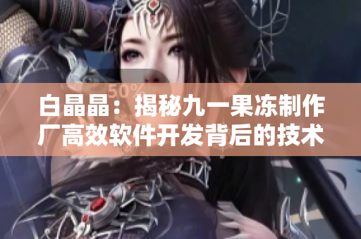 白晶晶：揭秘九一果冻制作厂高效软件开发背后的技术之秘
