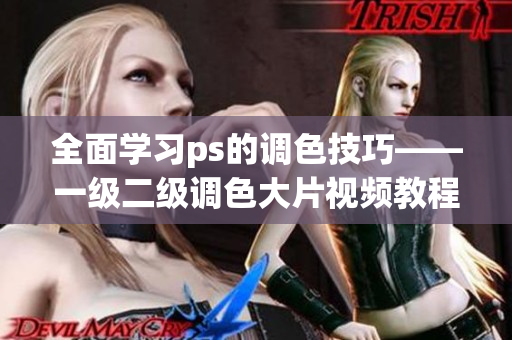 全面学习ps的调色技巧——一级二级调色大片视频教程汇总