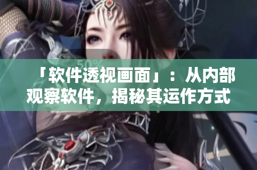 「软件透视画面」：从内部观察软件，揭秘其运作方式
