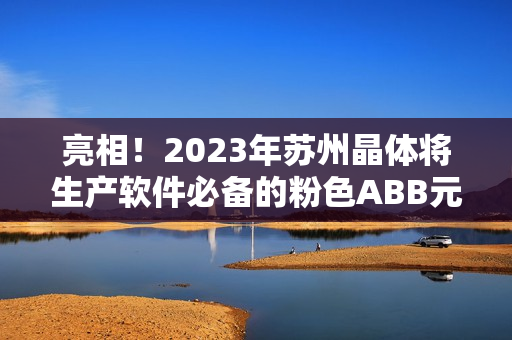 亮相！2023年苏州晶体将生产软件必备的粉色ABB元器件