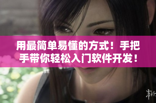 用最简单易懂的方式！手把手带你轻松入门软件开发！