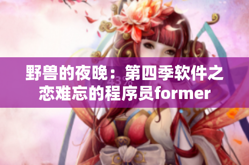 野兽的夜晚：第四季软件之恋难忘的程序员former