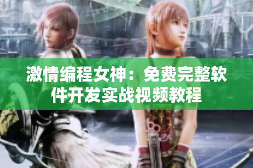 激情编程女神：免费完整软件开发实战视频教程