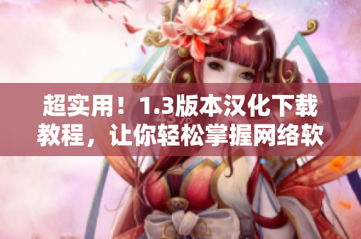 超实用！1.3版本汉化下载教程，让你轻松掌握网络软件的新玩法！