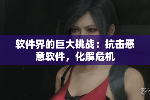 软件界的巨大挑战：抗击恶意软件，化解危机