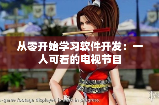 从零开始学习软件开发：一人可看的电视节目