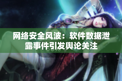 网络安全风波：软件数据泄露事件引发舆论关注