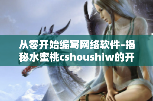 从零开始编写网络软件–揭秘水蜜桃cshoushiw的开发历程