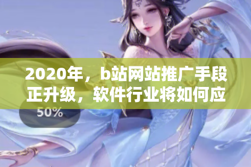 2020年，b站网站推广手段正升级，软件行业将如何应对？
