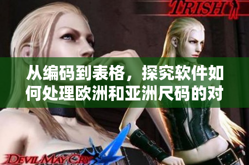 从编码到表格，探究软件如何处理欧洲和亚洲尺码的对应关系
