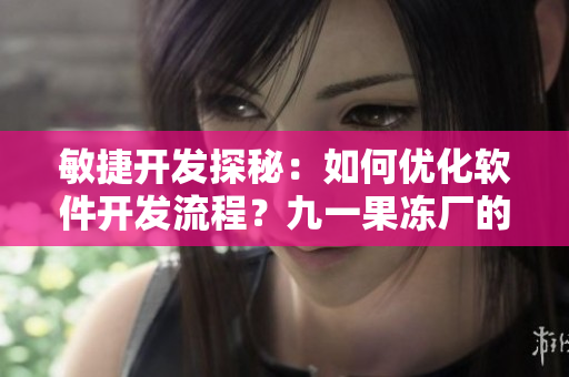 敏捷开发探秘：如何优化软件开发流程？九一果冻厂的启示