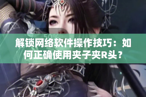 解锁网络软件操作技巧：如何正确使用夹子夹R头？