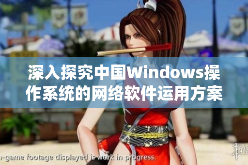 深入探究中国Windows操作系统的网络软件运用方案