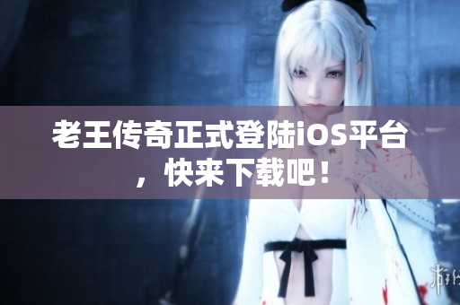 老王传奇正式登陆iOS平台，快来下载吧！