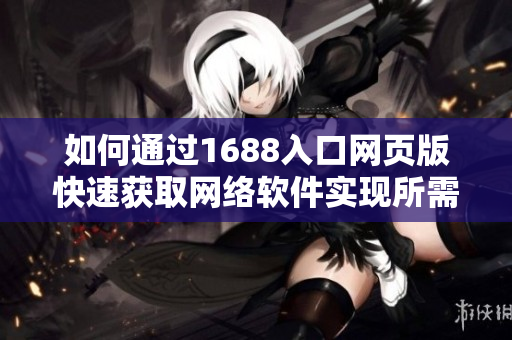 如何通过1688入口网页版快速获取网络软件实现所需资源？