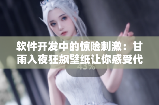 软件开发中的惊险刺激：甘雨入夜狂飙壁纸让你感受代码的速度与热情