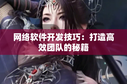 网络软件开发技巧：打造高效团队的秘籍