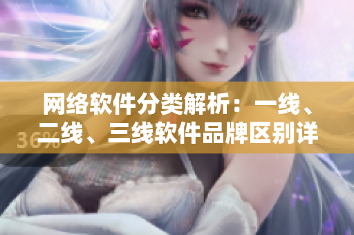 网络软件分类解析：一线、二线、三线软件品牌区别详细分析