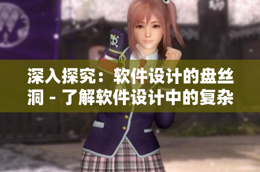 深入探究：软件设计的盘丝洞 - 了解软件设计中的复杂性和挑战