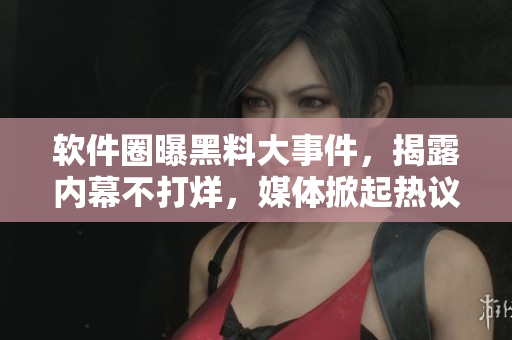 软件圈曝黑料大事件，揭露内幕不打烊，媒体掀起热议
