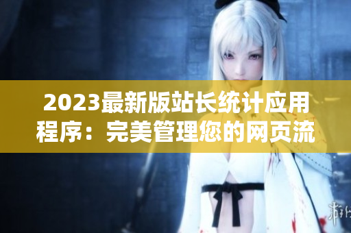 2023最新版站长统计应用程序：完美管理您的网页流量