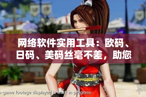 网络软件实用工具：欧码、日码、美码丝毫不差，助您编写全球化应用！