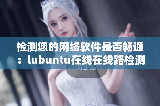 检测您的网络软件是否畅通：lubuntu在线在线路检测入口