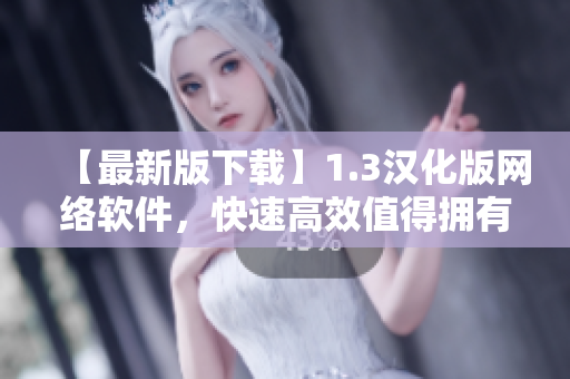 【最新版下载】1.3汉化版网络软件，快速高效值得拥有！