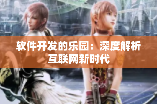 软件开发的乐园：深度解析互联网新时代