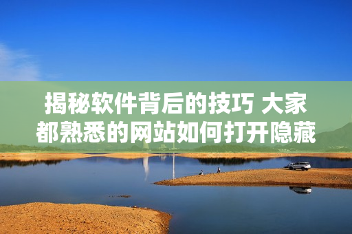 揭秘软件背后的技巧 大家都熟悉的网站如何打开隐藏设备