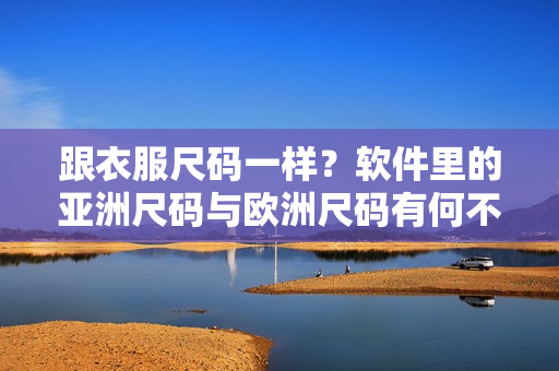 跟衣服尺码一样？软件里的亚洲尺码与欧洲尺码有何不同？——软件编辑探秘