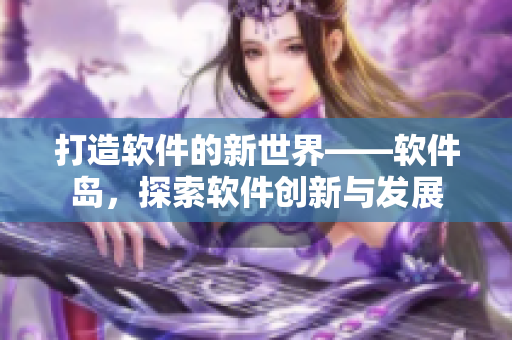 打造软件的新世界——软件岛，探索软件创新与发展