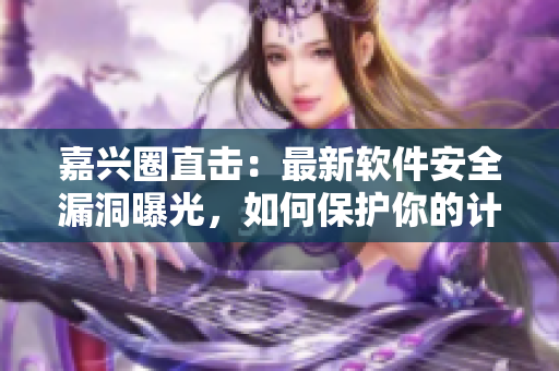 嘉兴圈直击：最新软件安全漏洞曝光，如何保护你的计算机安全？